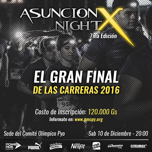 Asunción X Night 2016